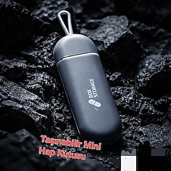 💊 3 Bölmeli Taşınabilir Seyahat Tipi Hap Saklama Kutusu 💊KODU:42Günlük kullanım ve seyahatler için pratik, şık ve güve