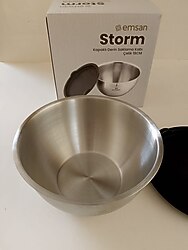 Emsan çelik saklama kabı 18 cm