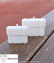 AA AAA Pil Saklama Kutusu Outdoor Tactical Kamp