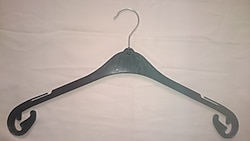 Elbise Etek Gömlek Ceket vb. Askısı Siyah Renk 5'li paket