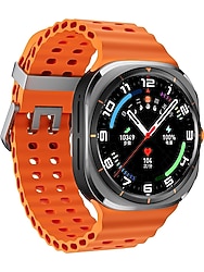 Imex Ultra Amoled Ekran Akıllı Saat 2 Kordonlu Titanyum Grey 46MM