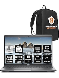 Dell Latitude 5550 Intel Core Ultra 5 125U 24GB 512GB SSD 15.6" Fhd Windows 11 Home Taşınabilir Bilgisayar