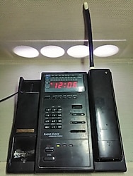 International Vintage sabit Telefon Saat Radyo 90lar retro