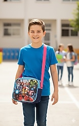 Avengers Karakter Baskılı Erkek Çocuk Çantası