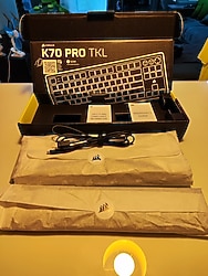 CORSAIR K70 PRO TKL / KLAVYE PLAYSTATION 5 / PC UYUMLU