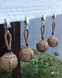 Masa örtüsü ağırlık 4 tane maritim deniz bahçe Balkon teras