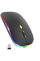 Ultra Sessiz Kablosuz Bluetooth Wireless Mouse -ÜCRETSİZ KARGO