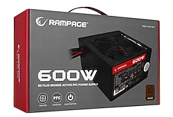 Rampage RMP-600-80P 600W 80+ Bronze