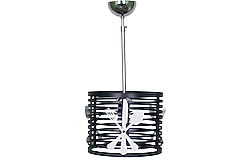 MUTFAK ORTA TEKLİ SİYAH BEYAZ ÇATAL BIÇAK KAŞIK DEKORLU AVİZE