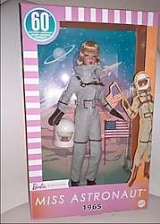 Barbie Astronot 60. Yıl Dönümü Nostaljik Bebek JBJ48