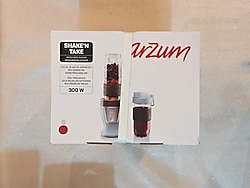Arzum ar1032 shake blender mavi renk. Kapalı kutu