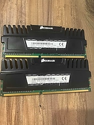 CORSAİR 2X4 8 GB DDR3 1600 MHZ SİYAH RAM