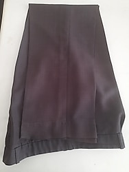 pantulon 48 beden kumas kahverengi