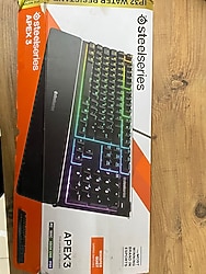 SteelSeries Apex 3 RGB Kablolu Oyuncu Klavyesi