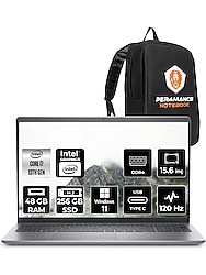 Dell Vostro 3530 Intel Core I7 1355U 48GB 256GB SSD 15.6" Fhd 120Hz Windows 11 Home Taşınabilir Bilgisayar