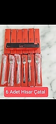 Hisar 6 Adet Çatal