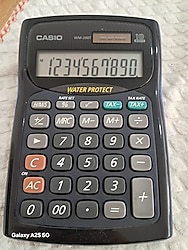 casio hesap makinesi