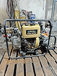 10 HP 3 parmak sıfır ayarında dizel su motoru (akü satılık değildir)