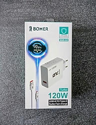 BOMER 120W TURBO ŞARJ Type-C