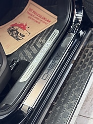 Chery krom kapı eşiği