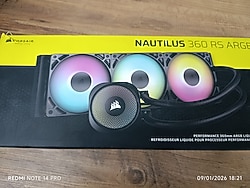 Corsair Corsaır Nautılus 360 Rs Argb R2120 Argb Fanlı 360MM Sıvı Işlemci SOĞUTUCU-CW-9060093-WW