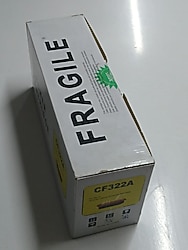 HP CF322A,(16.5K,ÇİPLİ)SARI MUADİL TONER(SIFIR)