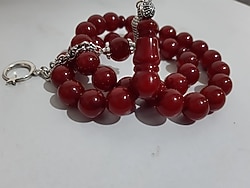 Ateş Kehribar Tesbih