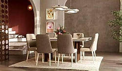 Modalife linen yemek masası