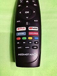 252 MEDIASTAR TELEVİZYON KUMANDASI ORJİNAL MEDIASTAR AKILLI SES KOMUTLU 1000 TL.252
