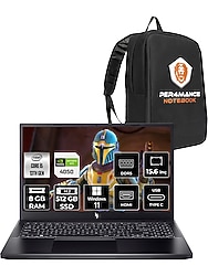Acer Nitro V 15 Intel Core I5 13420H 8gb 512GB SSD RTX4050/6GB 15.6'' Fhd 144Hz W11P Taşınabilir Bilgisayar