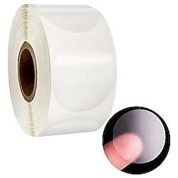 4 cm Oval Kapak Ağız Kapatma Etiketi 40 x 40 mm 1000’li