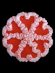 Çeyizlik El Yapımı Yuvarlak Fırfırlı Lif