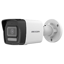 HIKVISION 4Mpix, 2,8mm Lens, H265+, 30Mt Gece Görüşü, Hybrid Light, SD Kart,Dahili Mikrofon, PoE, Bullet IP Kamera