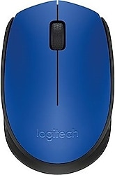 Sıfır Logitech M171 USB Alıcılı Kablosuz Kompakt Mouse - Mavi
