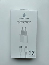 35W iPhone iPad Orjinal YD 15-16-17 Type C Hızlı Şarj Aleti Seti "SIFIR ÜRÜN"