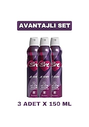 She Sexy Kadın Deodorant 150 ml x 3 ADET
