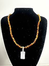 Orijinal Damla Kehribar Kolye (Ü.K: 1262)