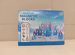 100 PARÇA MANYETİK LEGO BLOKLAR KAR VE BUZ DUNYASİ