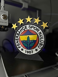 Fenerbahçe 3D Logo - 20 CM