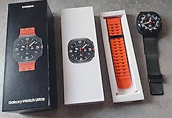 SAMSUNG WATCH ULTRA - 1 AY KULLANILMIŞ, KUTUSUNDA EXTRALAR...