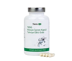 TIENS Kitosan İçeren Kapsül Takviye Edici Gıda