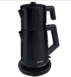 Goldmaster IN-6306S İncedem Siyah 2200 W Çelik Çay Makinesi