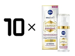 10 ADET x Nivea Luminous630 Leke Karşıtı Aydınlatıcı Cilt Bakım Serumu 30 ml