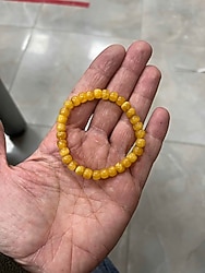 Damla Kehribar Bileklik