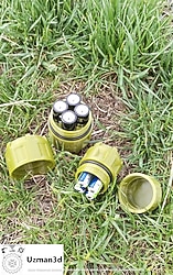 AA AAA Waterproof Outdoor Tactical Pil Kamp