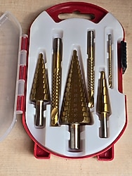 Kademeli Matkap Ucu seti 6 parça