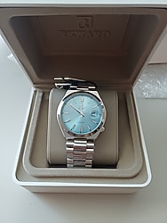 Reward Excellent Paslanmaz Çelik Otomatik Erkek Kol Saati -Tsuyosa Modeli NH35 Mekanizma