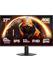 AOC 27G50Z 27″ 260Hz OC 0.3ms Full HD Fast IPS Oyuncu Monitörü