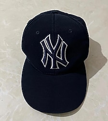 New york baskılı erkek şapka