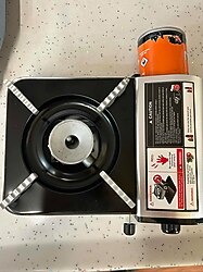 Kamp ocağı sıfır 2 tüp ile verilecek